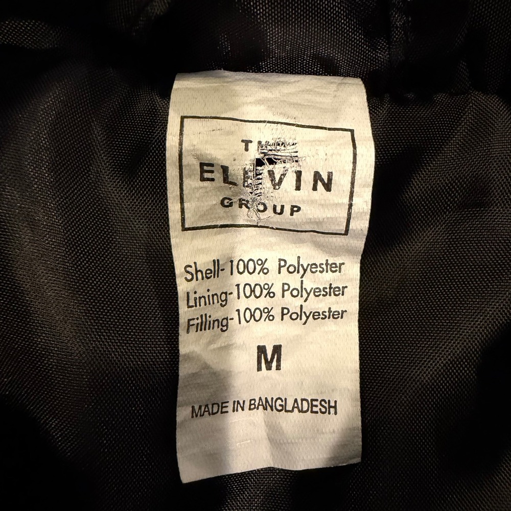Baltimore Orioles MLB Puffer Vest Mens Medium Black Full Zip The Elevin Group - Picture 5 of 7